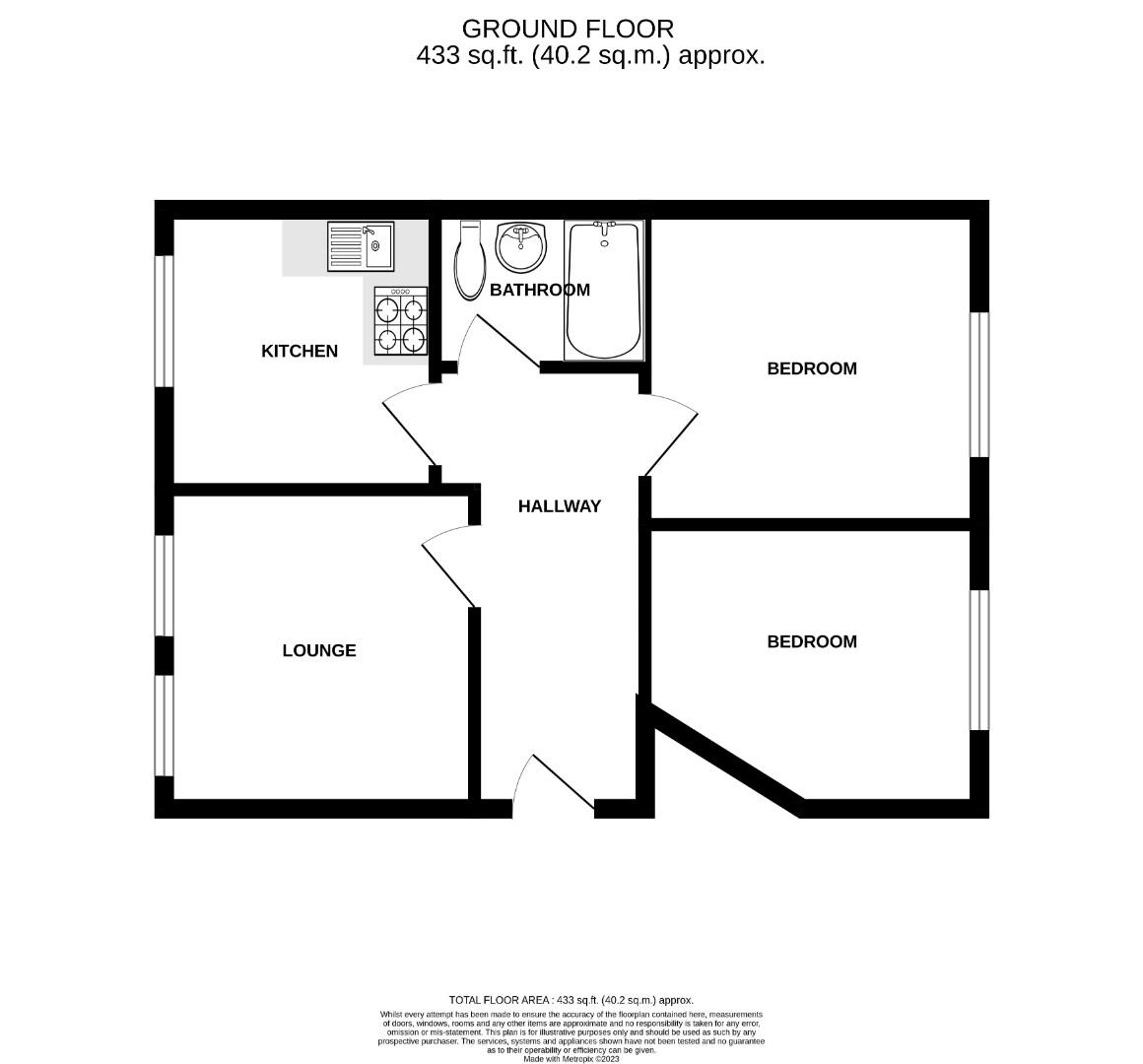 Floorplan for Spa Road, Gloucester, GL1