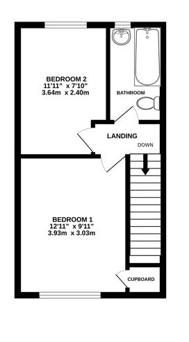 Floorplan for Sydney, Stonehouse