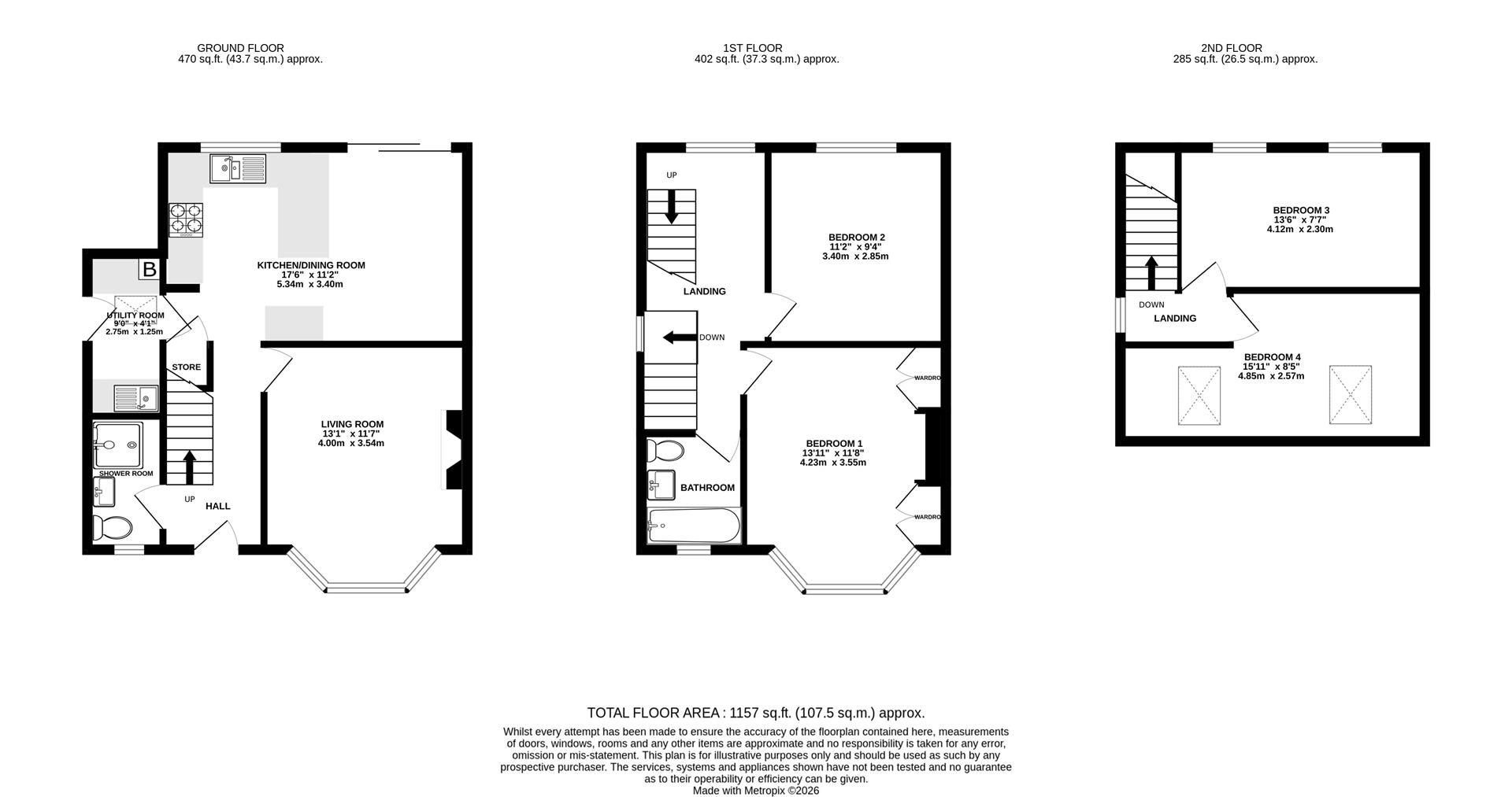 Floorplan for Ermin Park, Brockworth
