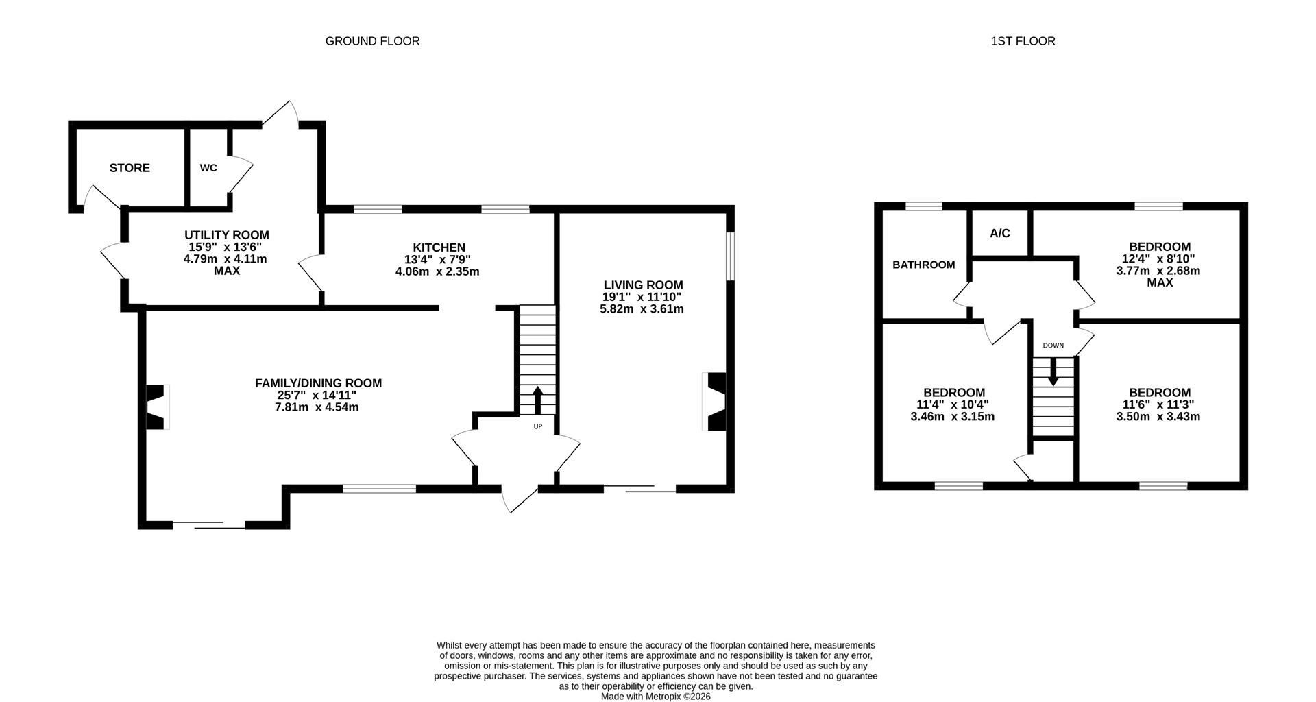 Floorplan for Kents Green Road, Taynton