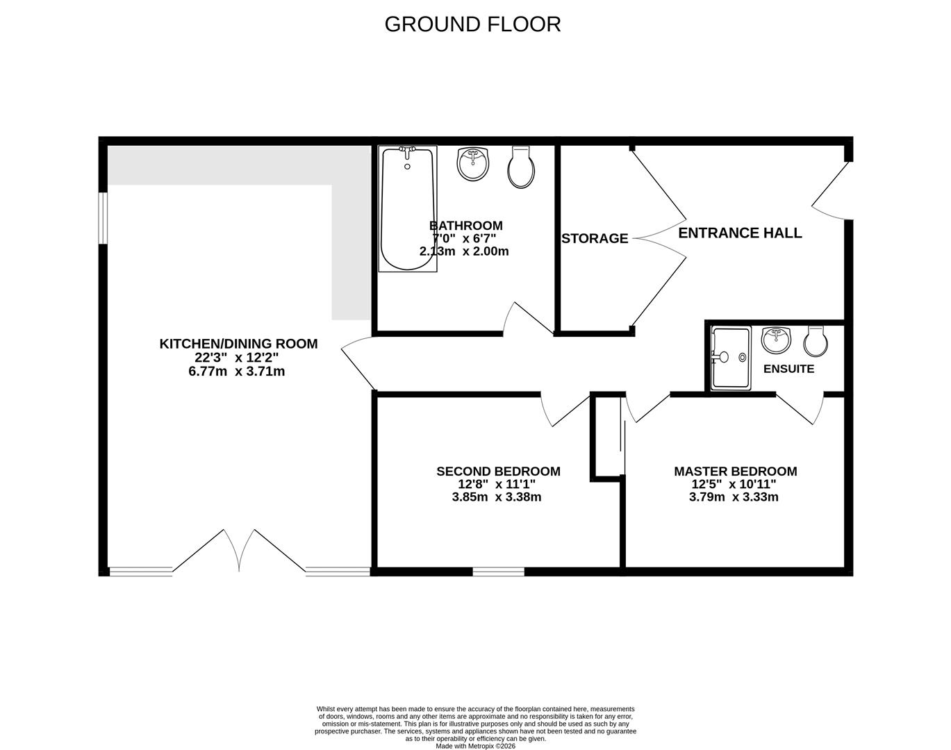 Floorplan for Hobbs Way, Gloucester