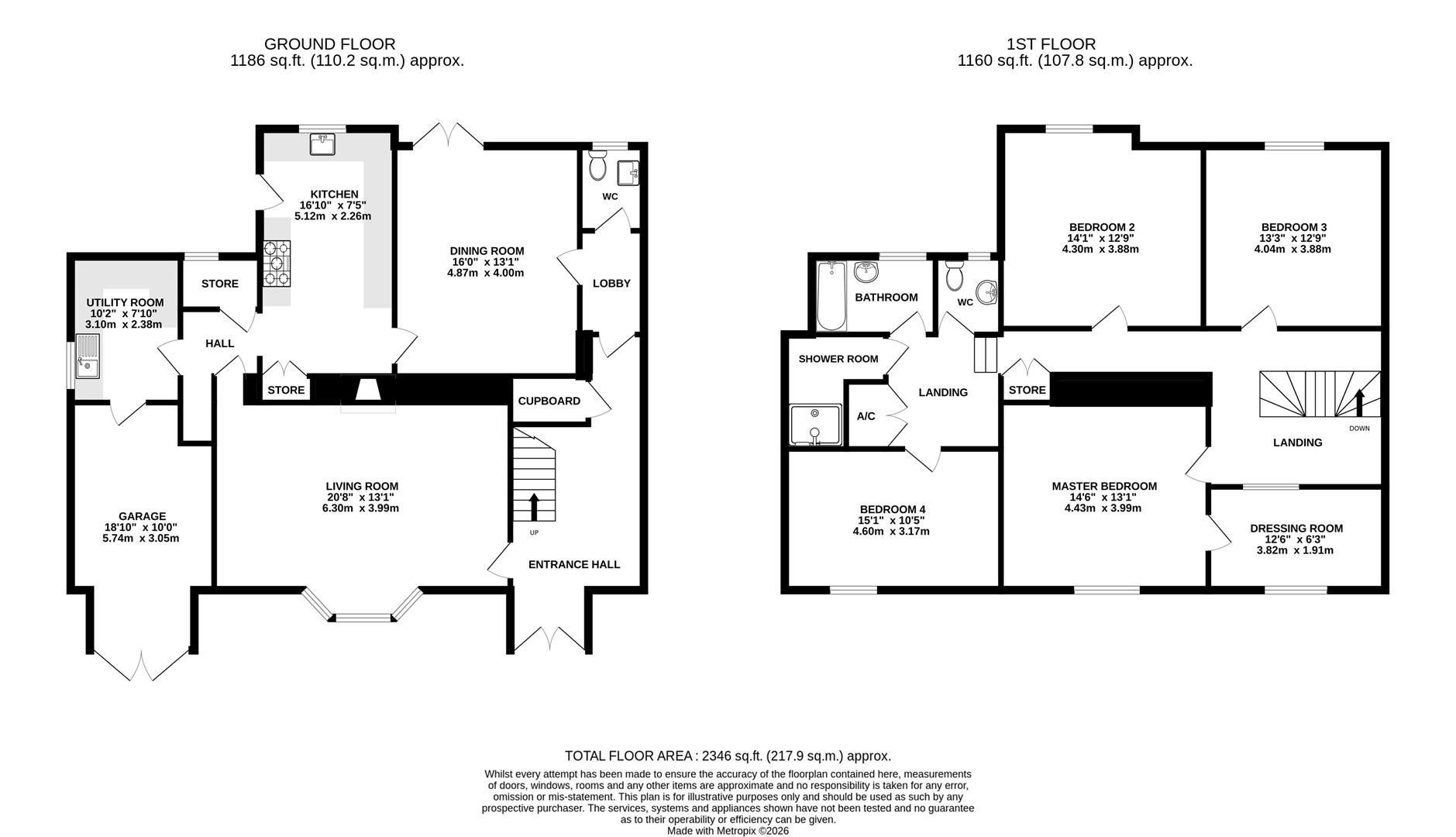 Floorplan for Hucclecote Road, Hucclecote