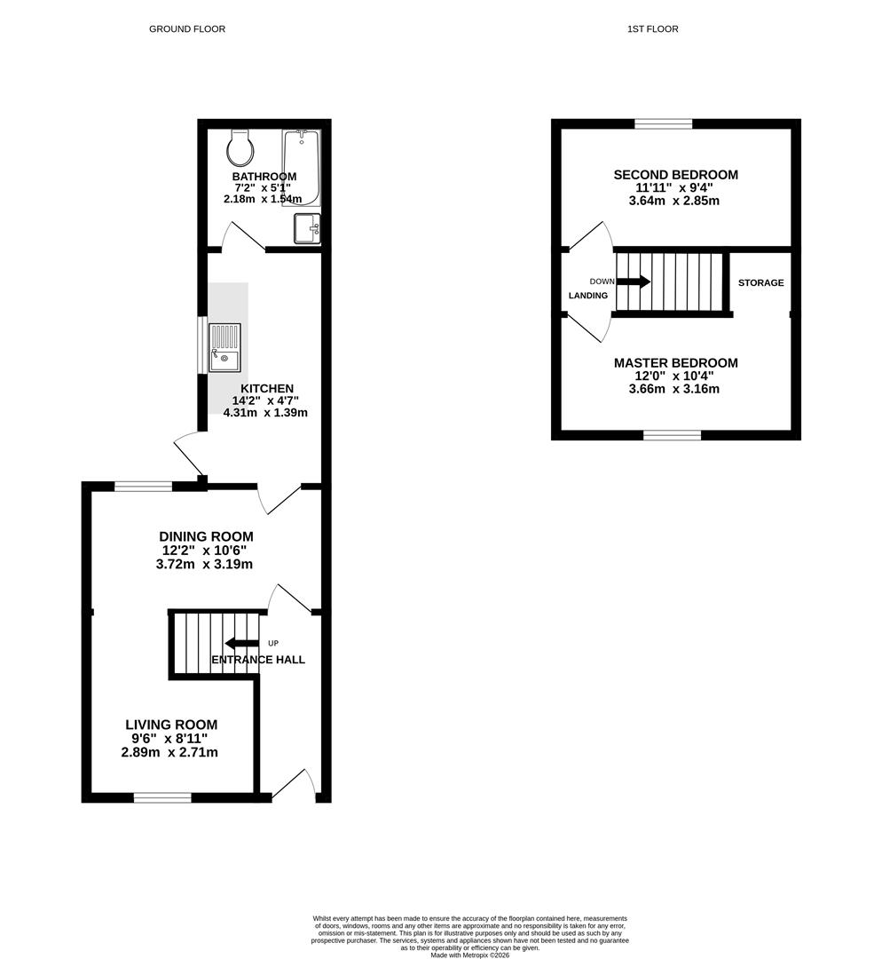 Floorplan for New Street, Gloucester
