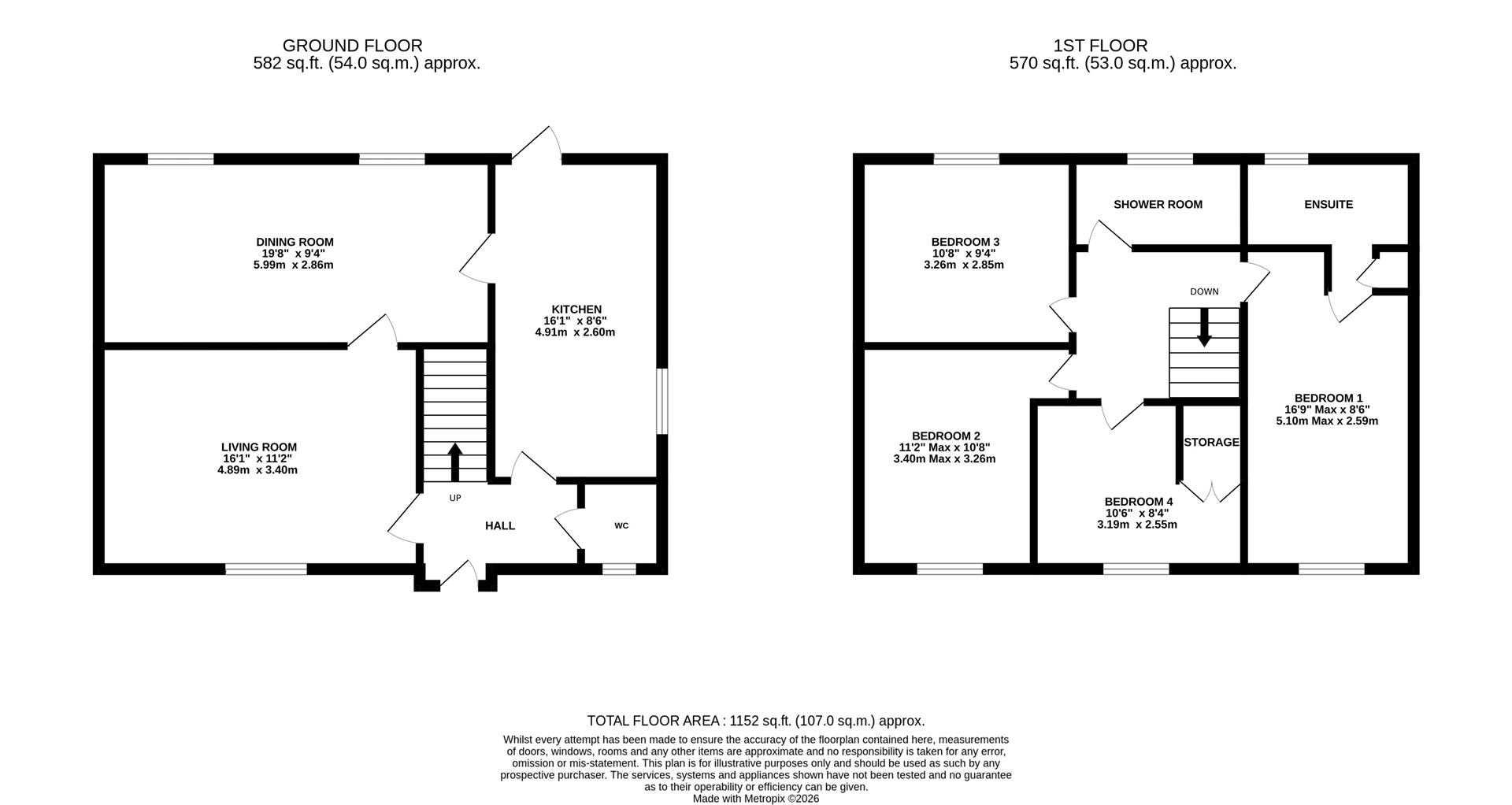 Floorplan for Royal Springs, Longhope