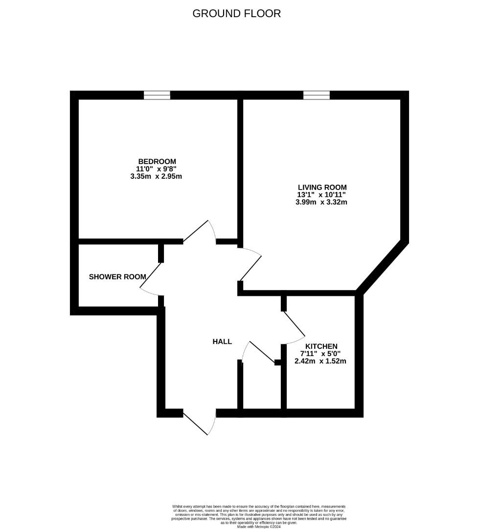 Floorplan for Church Street, Newent, Glos