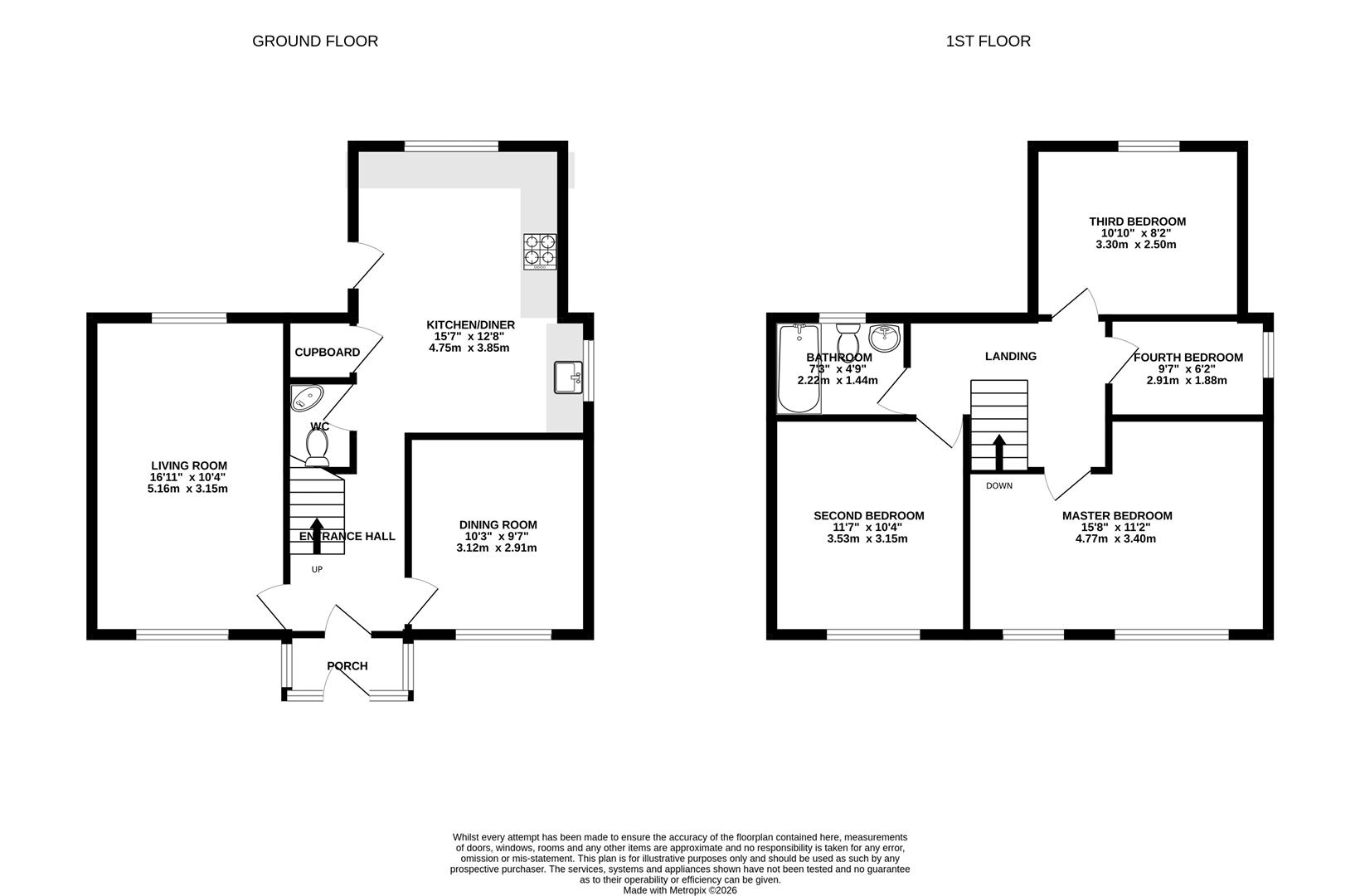 Floorplan for Finlay Road, Gloucester