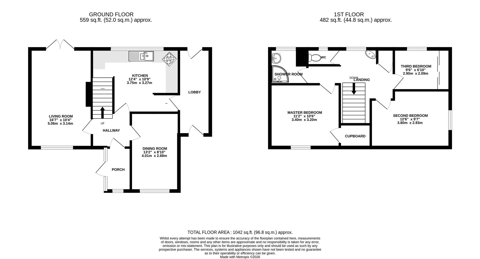 Floorplan for Richards Road, Cheltenham