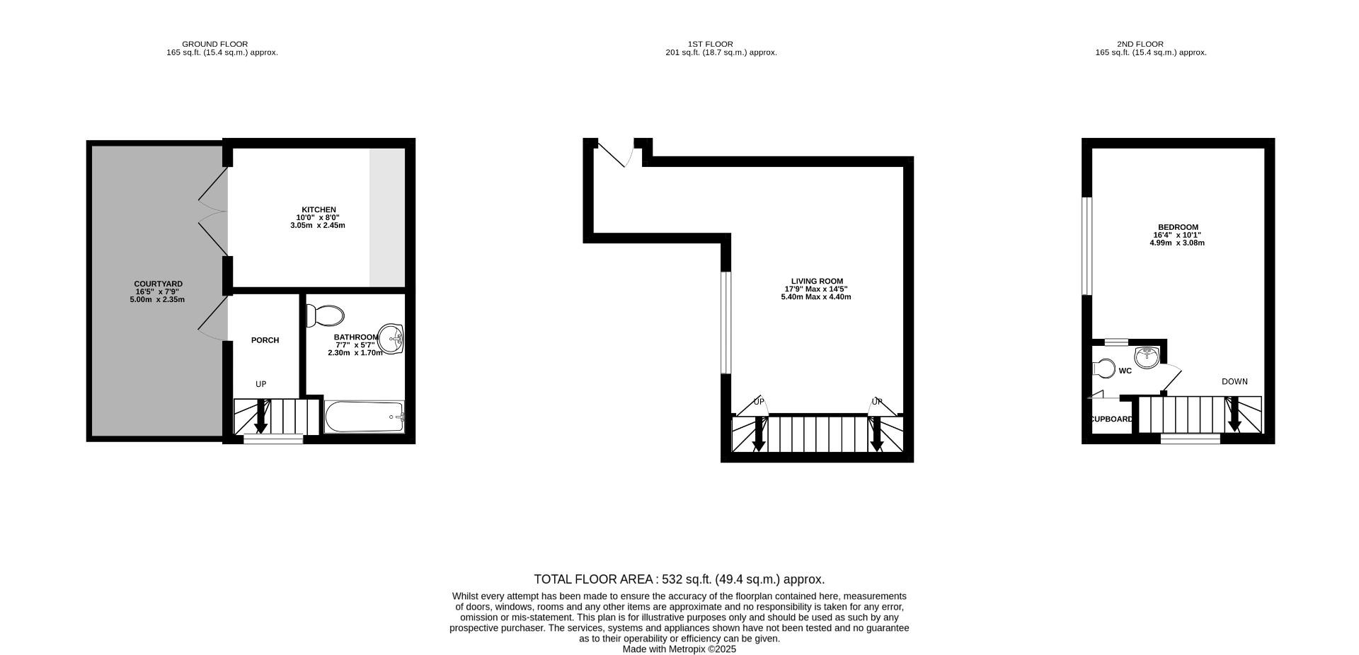 Floorplan for London Road, Gloucester, GL1