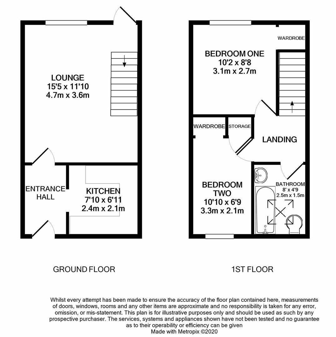 Floorplan for Perry Close, Newent, GL18