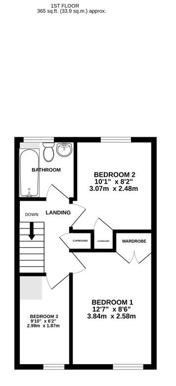 Floorplan for Norton Wood, Forest Green, Nailsworth