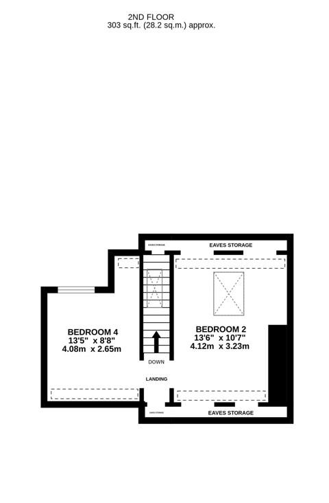 Floorplan for Westend, Stonehouse