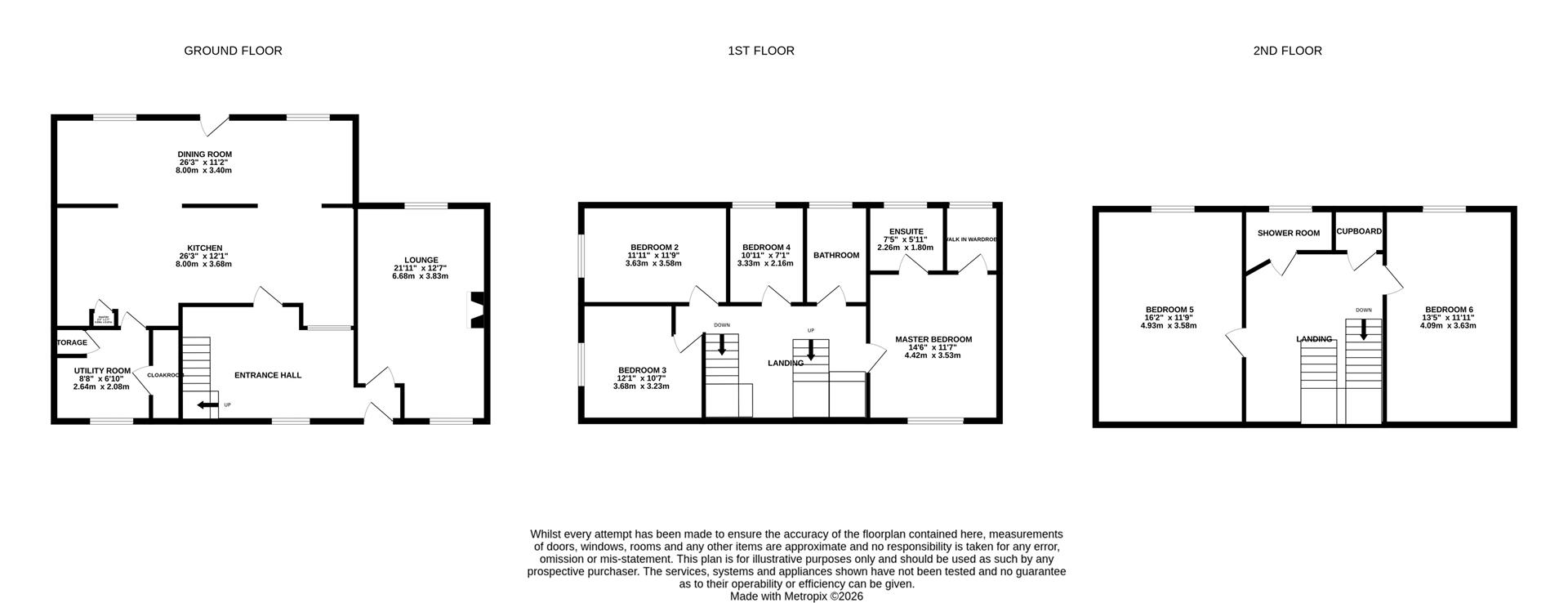 Floorplan for Linton, Ross-On-Wye