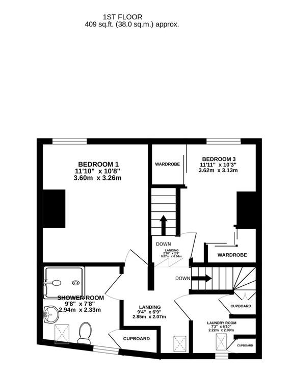 Floorplan for Gloucester Road, Stonehouse