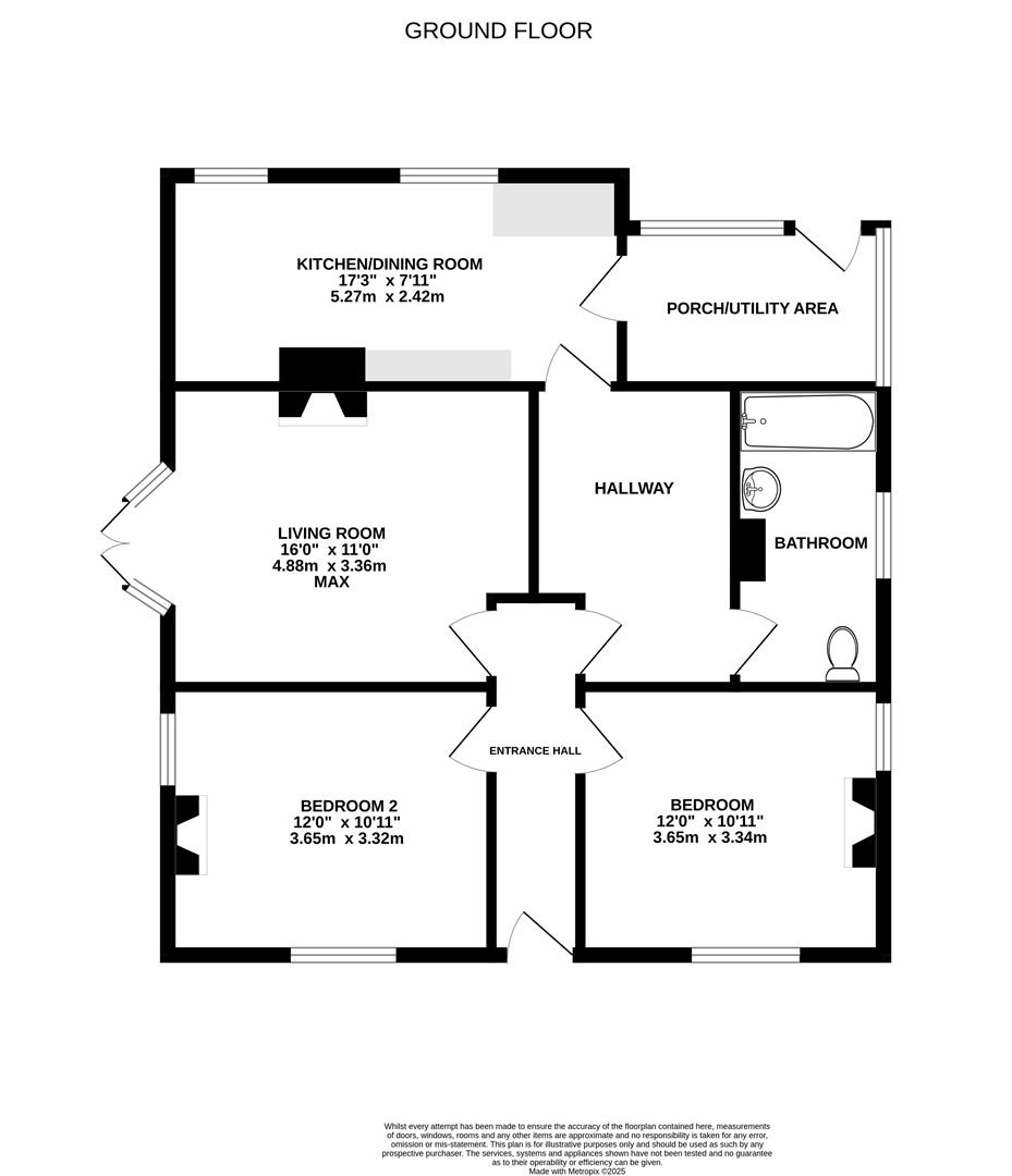 Floorplan for Gloucester Street, Newent