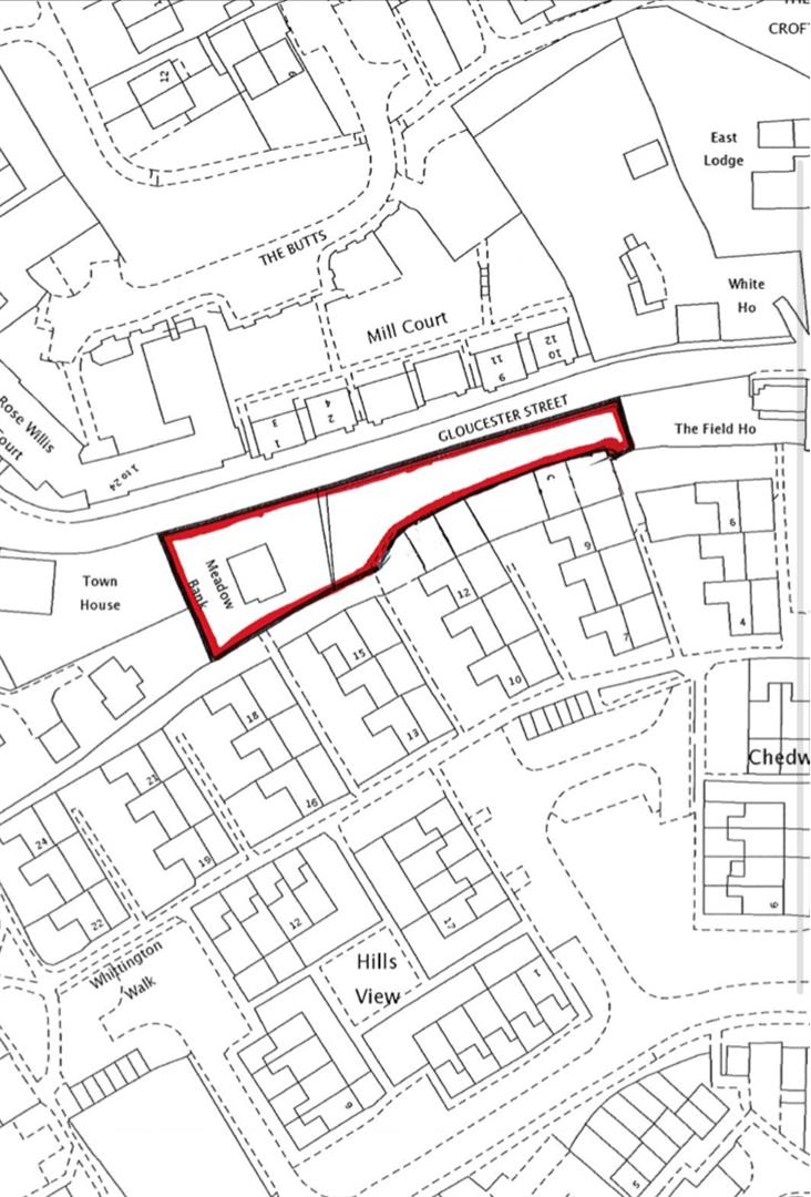 Floorplan for Gloucester Street, Newent