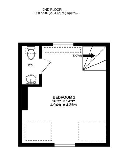 Floorplan for High Street, Stonehouse