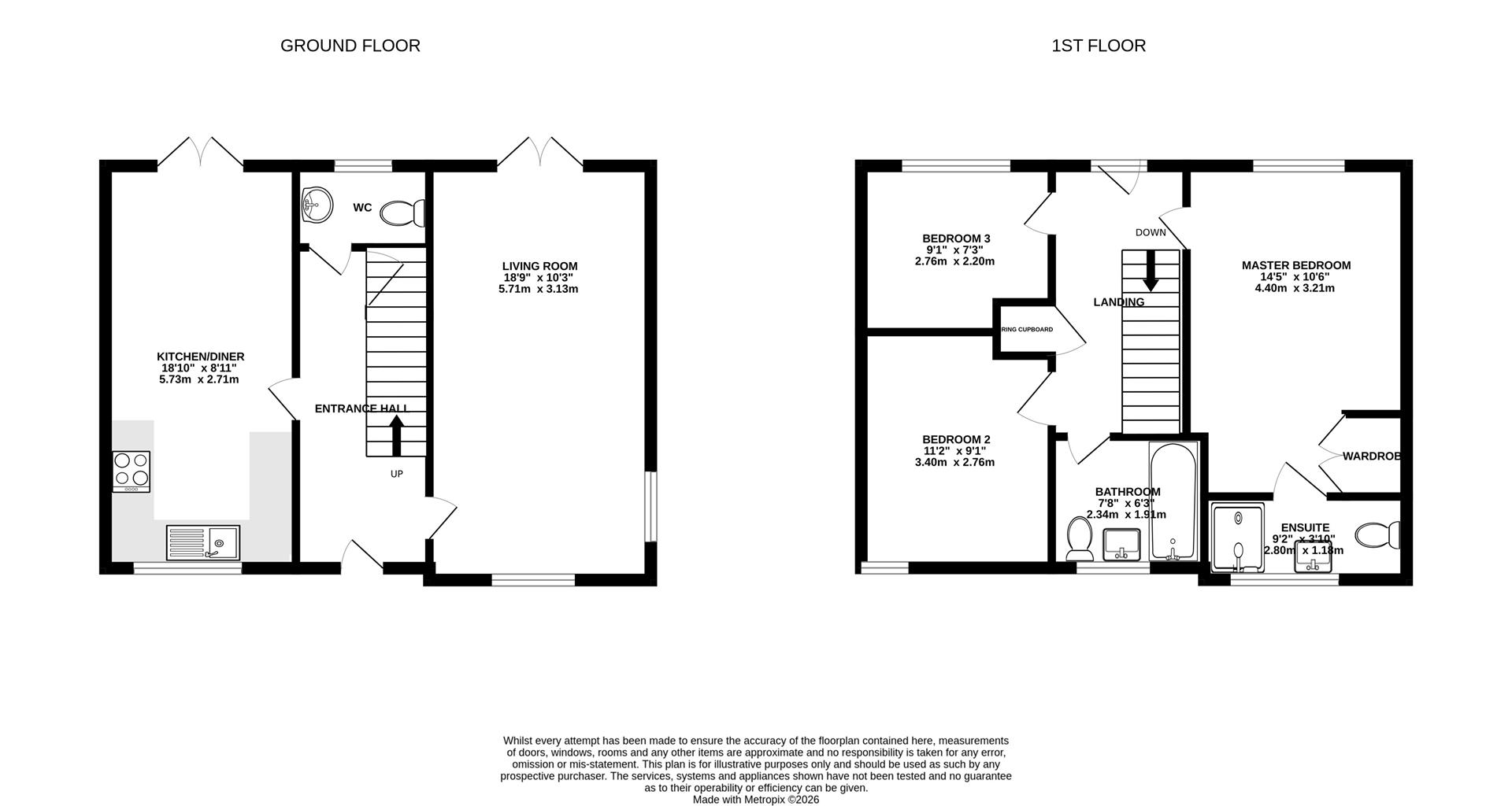 Floorplan for Amport Lane Kingsway, Quedgeley, Gloucester