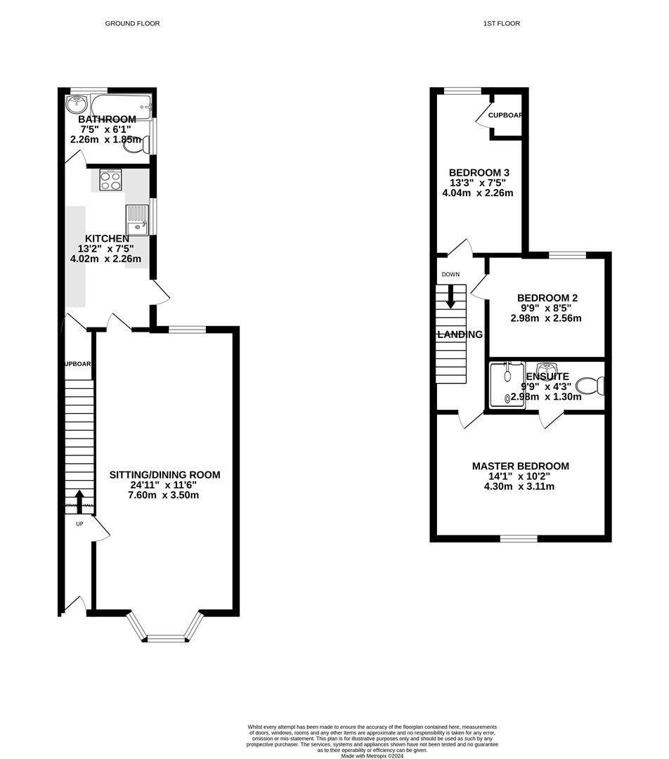 Floorplan for Cecil Road, Linden