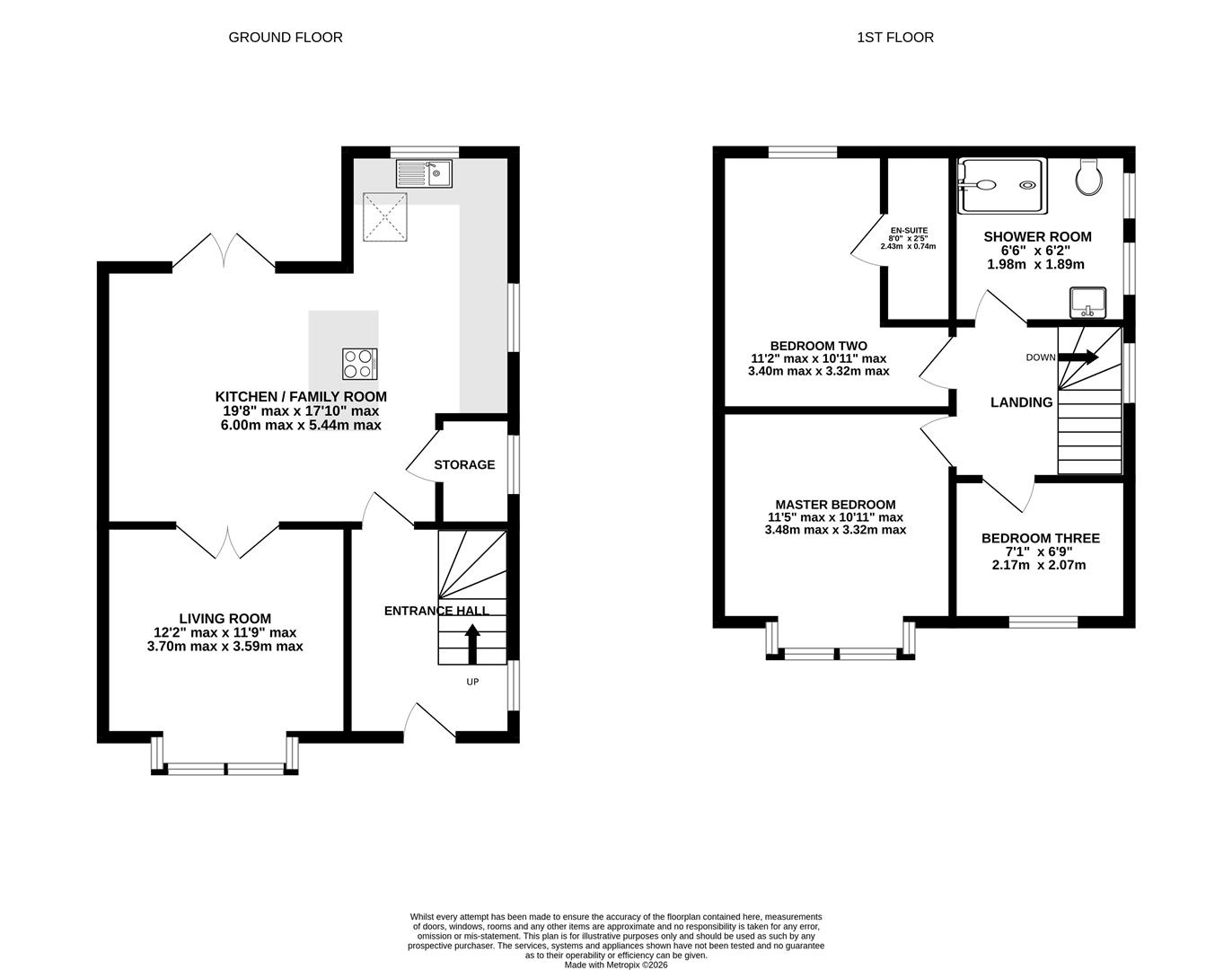 Floorplan for Tuffley Avenue, Gloucester