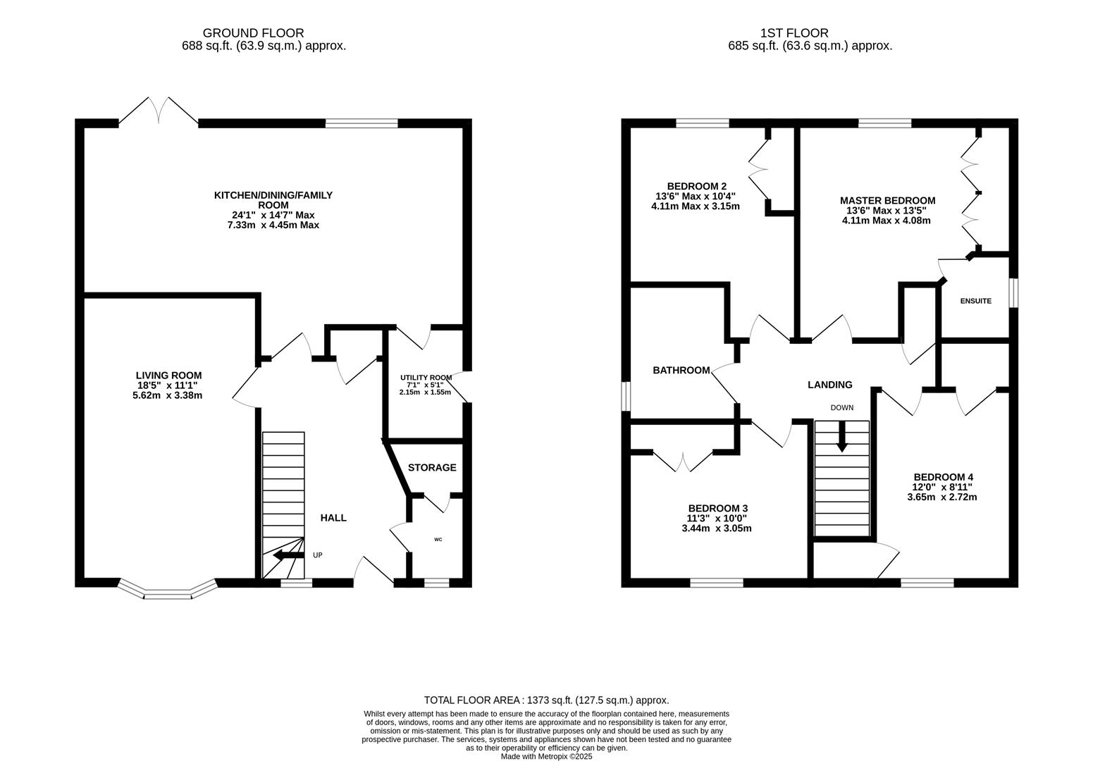 Floorplan for Peregrine Close, Newent