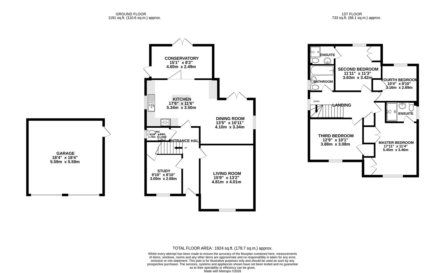 Floorplan for Green Street, Brockworth, Gloucester