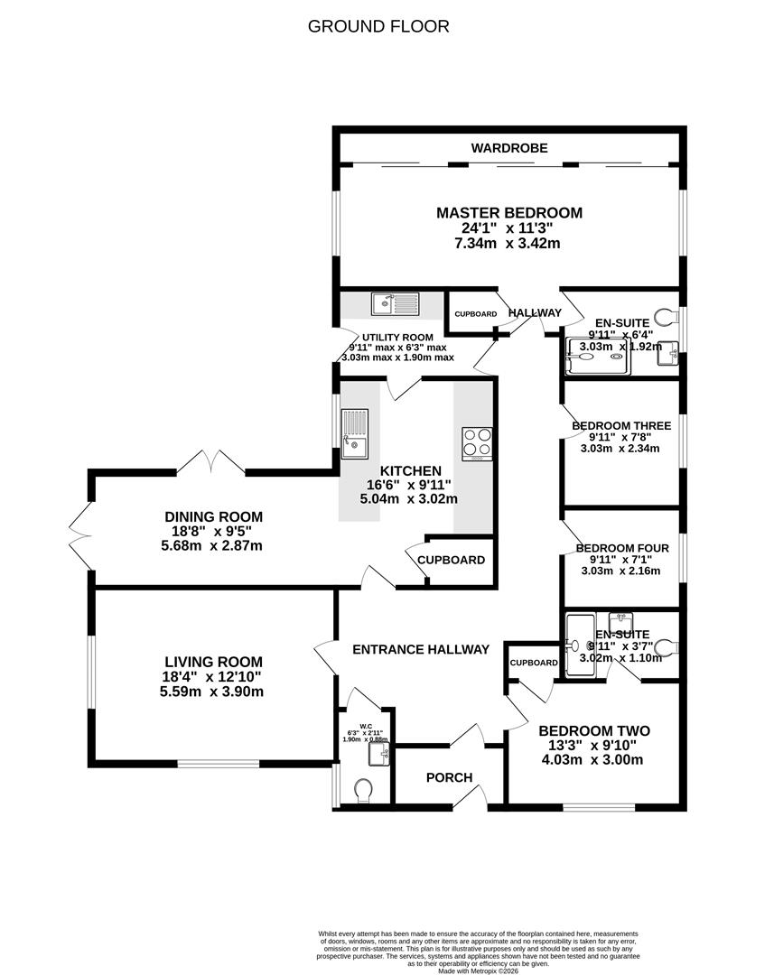 Floorplan for Tuffley Avenue, Gloucester