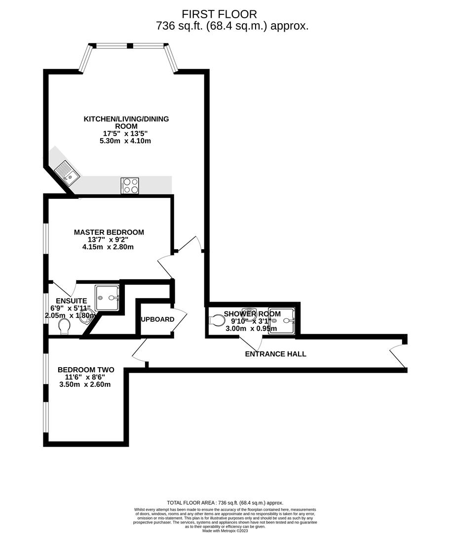 Floorplan for Huckley Field, Abbeymead, Gloucester