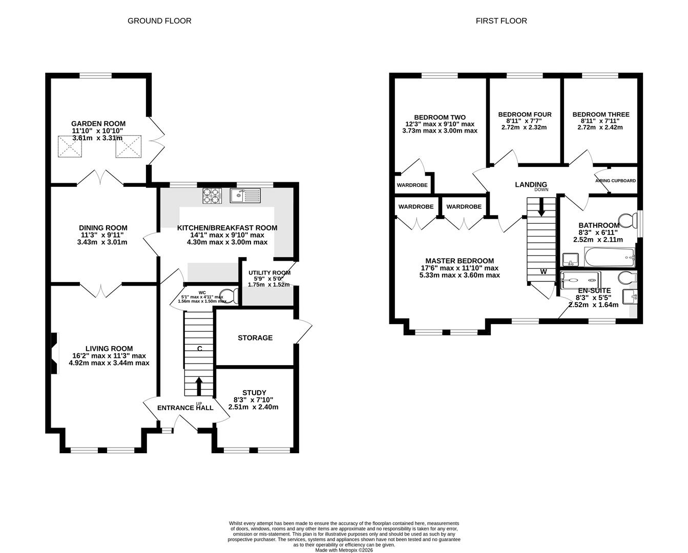 Floorplan for The Gallops, Hempsted, Gloucester
