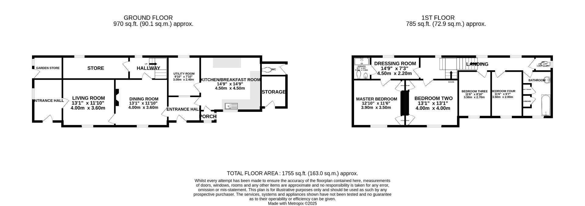 Floorplan for Walford, Herefordshire, HR9