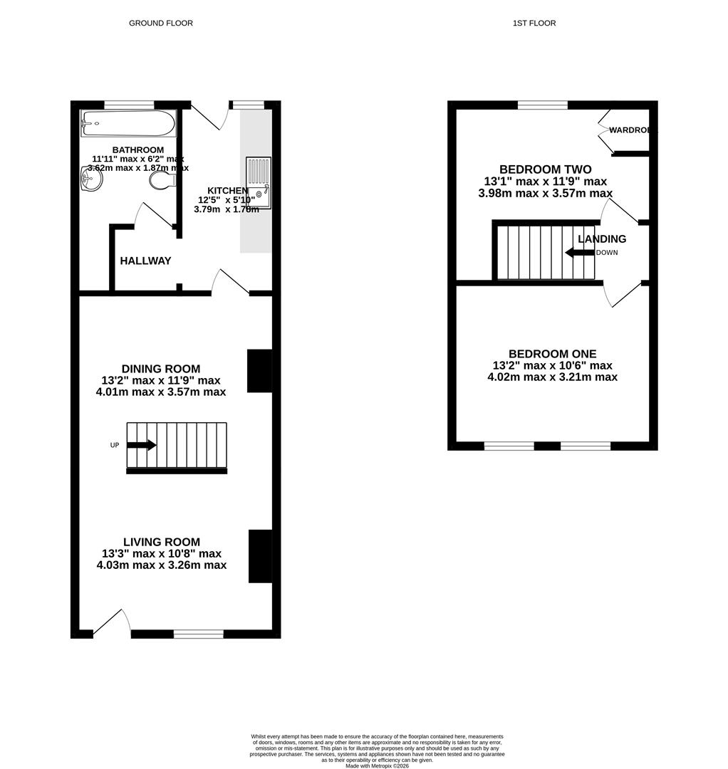 Floorplan for Cecil Road, Linden