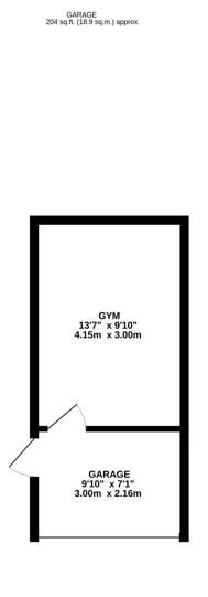Floorplan for Charles Almond Close, Great Oldbury, Stonehouse