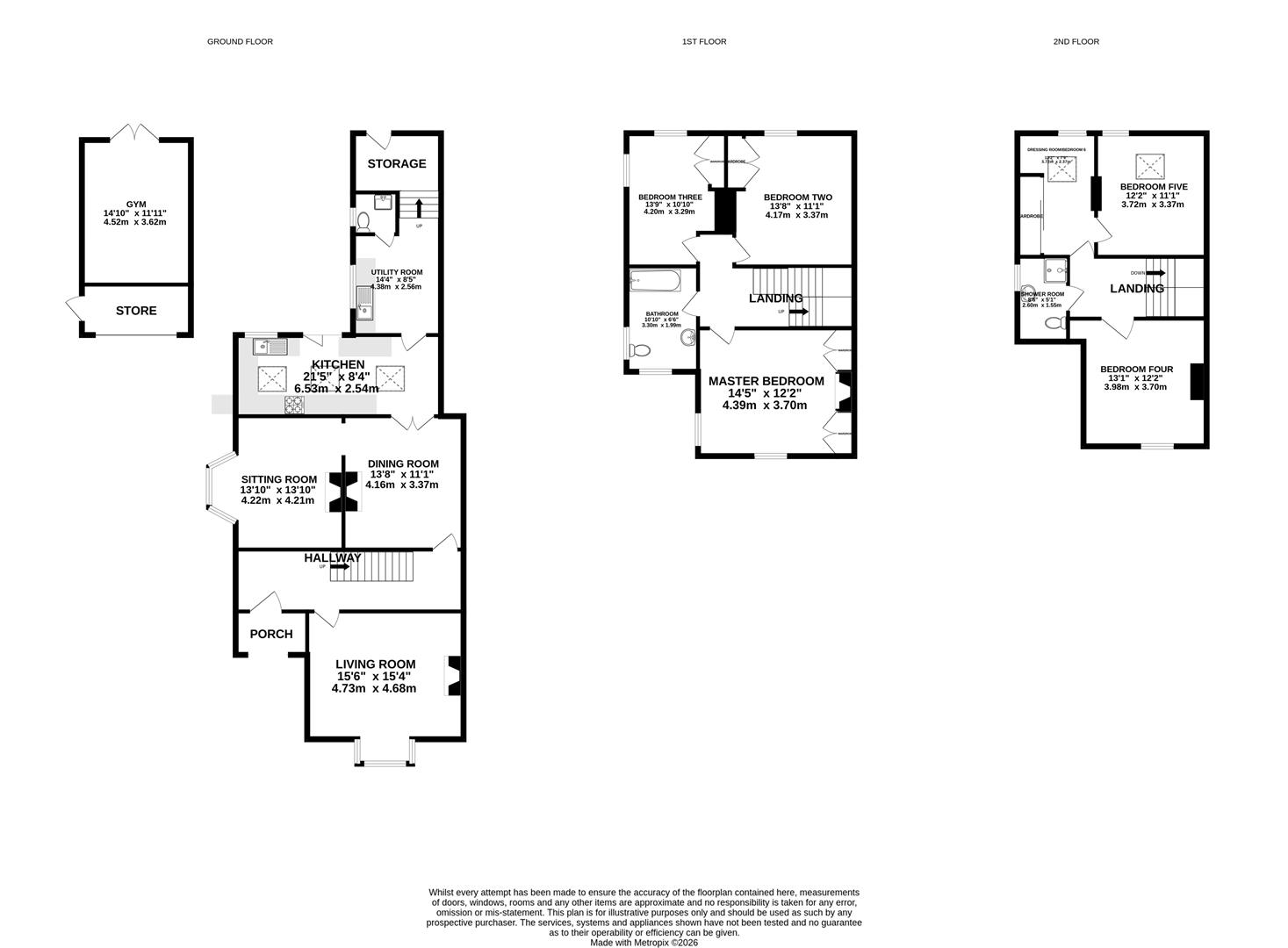 Floorplan for Reservoir Road, Gloucester