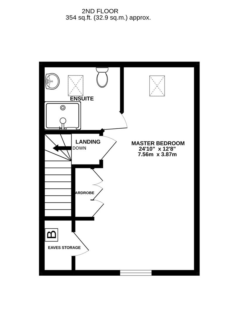 Floorplan for Greenways, Barnwood