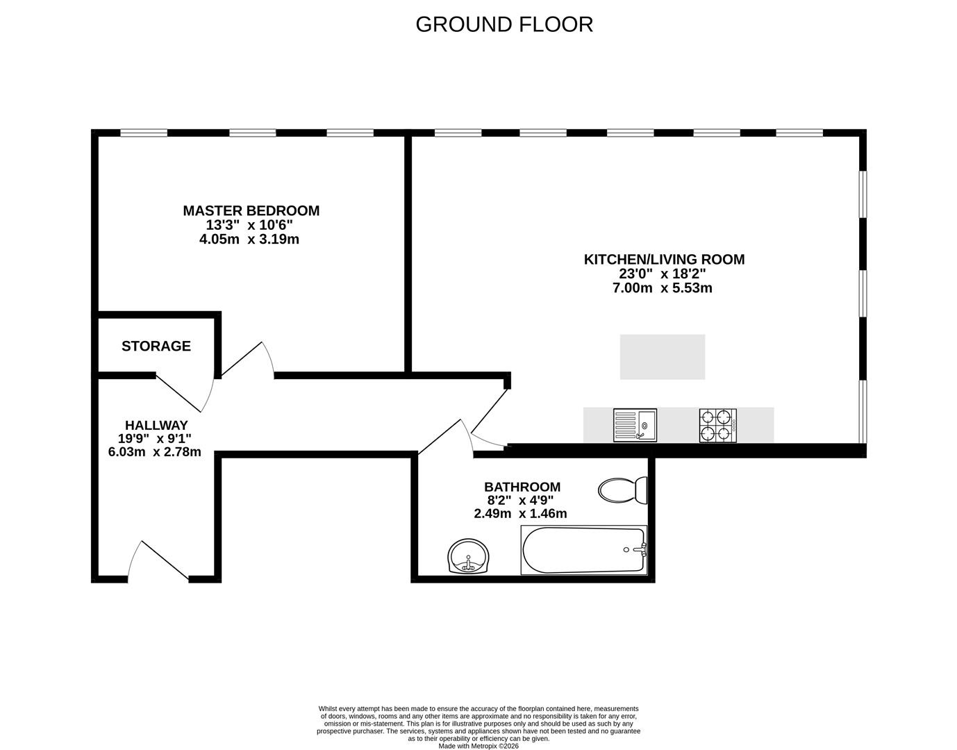 Floorplan for The Docks, Gloucester
