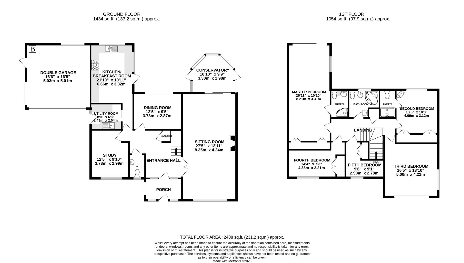 Floorplan for Green Lane, Little Witcombe, Gloucester