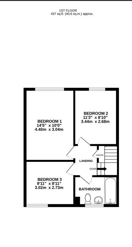 Floorplan for Canberra, Stonehouse