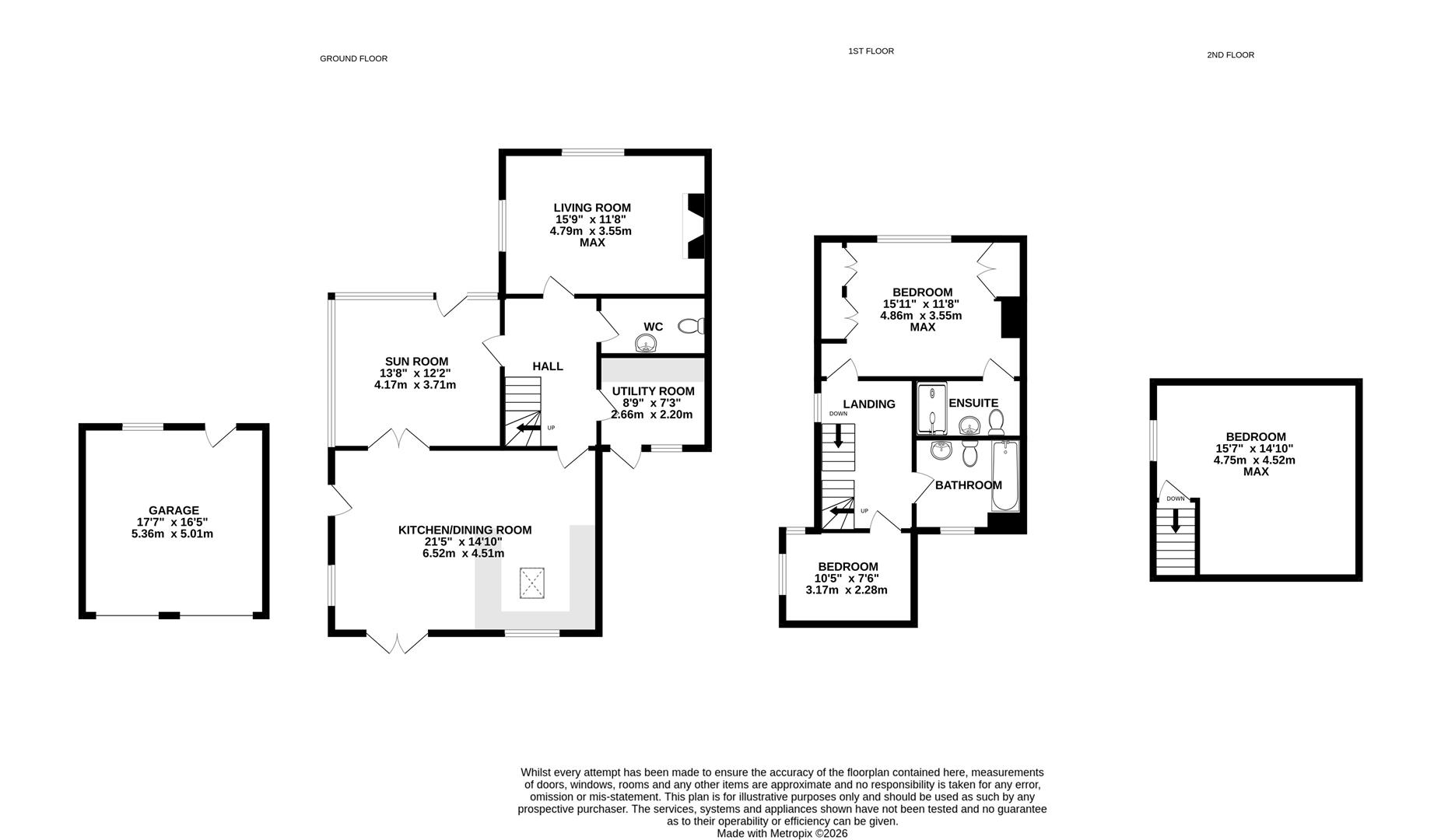 Floorplan for Whitehall Lane, Rudford, Gloucester