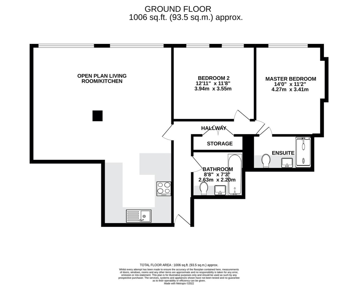 Floorplan for St. Johns Lane, Gloucester