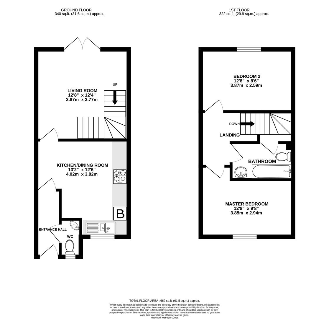 Floorplan for Greenways, Gloucester