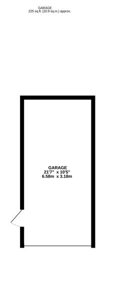 Floorplan for Charles Almond Close, Great Oldbury, Stonehouse