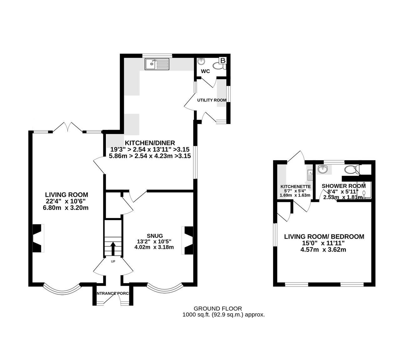 Floorplan for Ermin Street, Brockworth, Gloucester