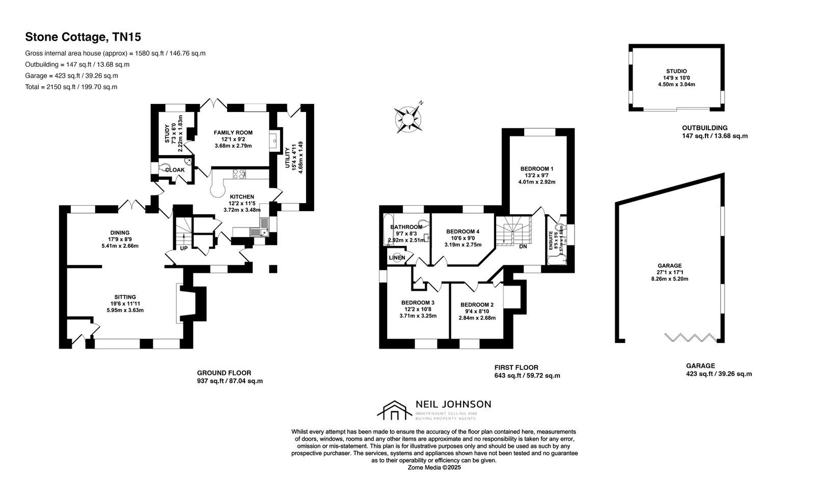 Floorplan for St. Marys Road, Wrotham, Sevenoaks, TN15 7AP