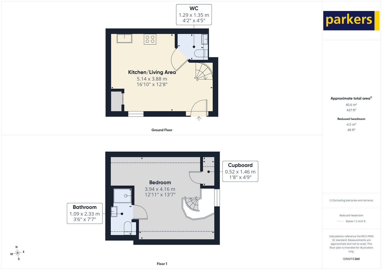 1 bedroom House to let in Eynsham, Witney, Oxfordshire
