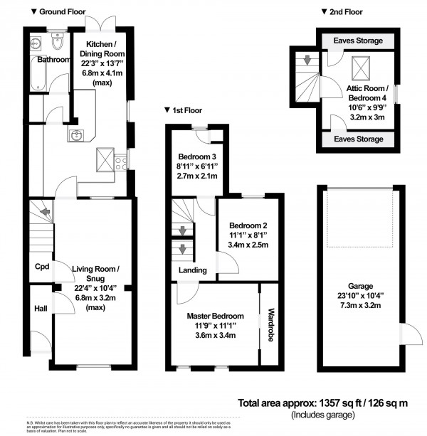 Floorplan for Woodland View, Swindon, SN4
