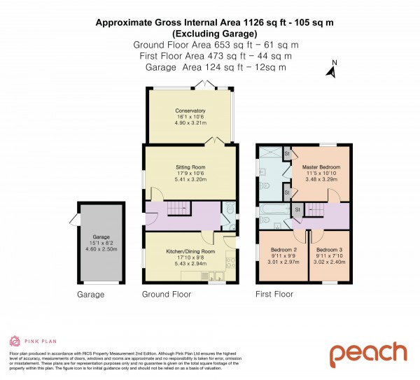 Floorplan for Gaveller Road, Swindon, SN25