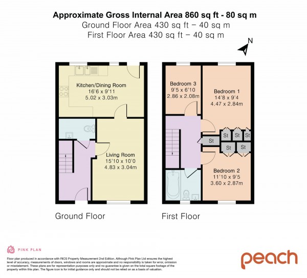 Floorplan for Mackay Crescent, Tadpole Garden Village, SN25