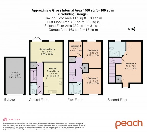 Floorplan for Malone Avenue, Swindon, SN25