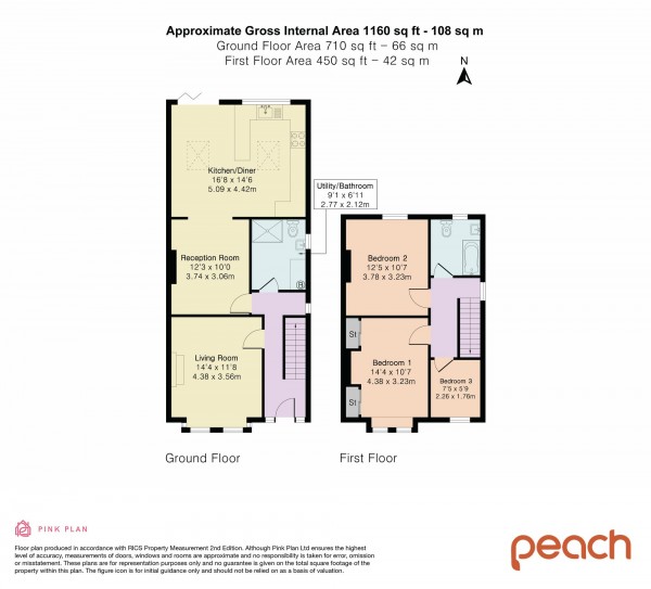 Floorplan for Grosvenor Road, Swindon, SN1