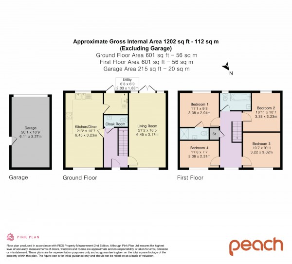 Floorplan for Robinscroft, Swindon, SN25