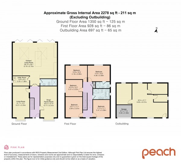 Floorplan for Whitworth Road, Swindon, SN25